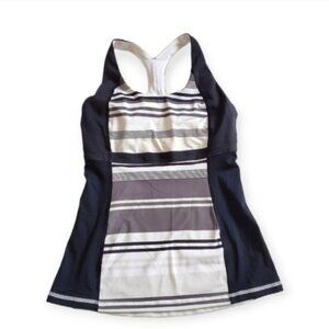 Lululemon Fast Track black white shell